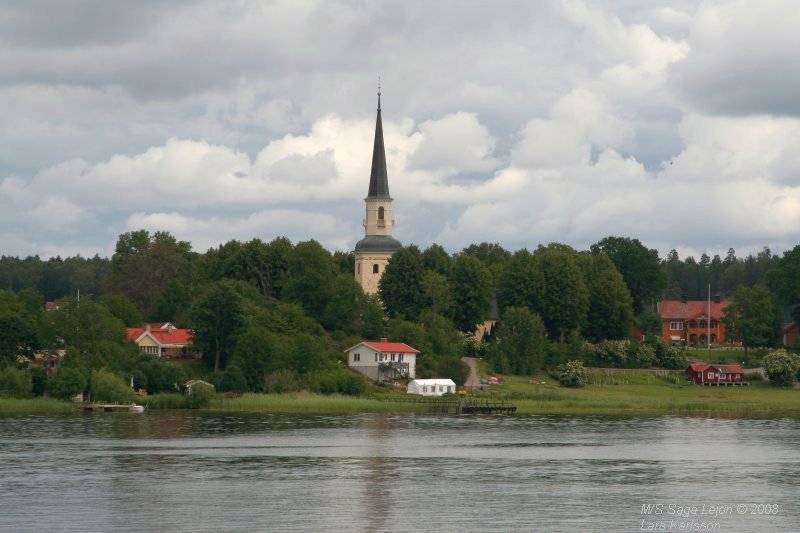 A cruise with M/S Saga Lejon, from Stockholm to Nyköping, 2008