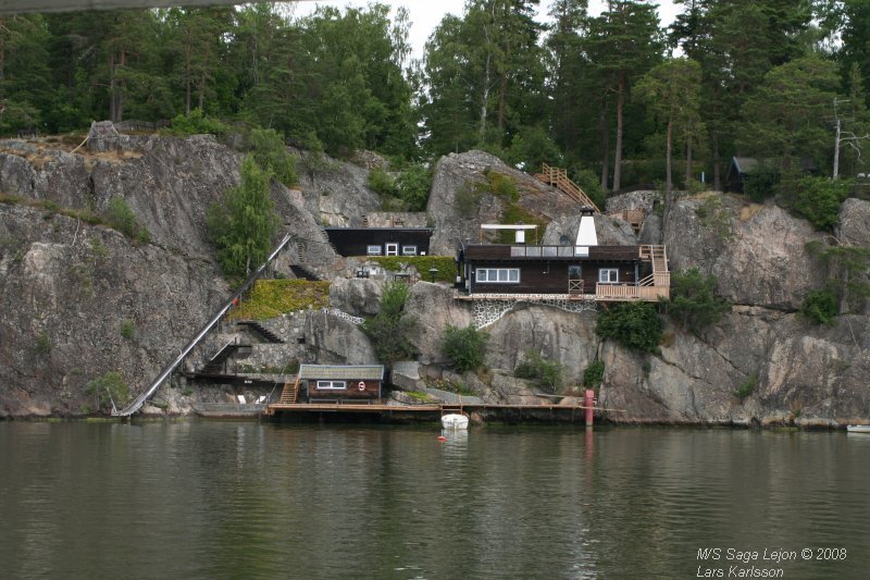 A cruise with M/S Saga Lejon, from Stockholm to Nyköping, 2008