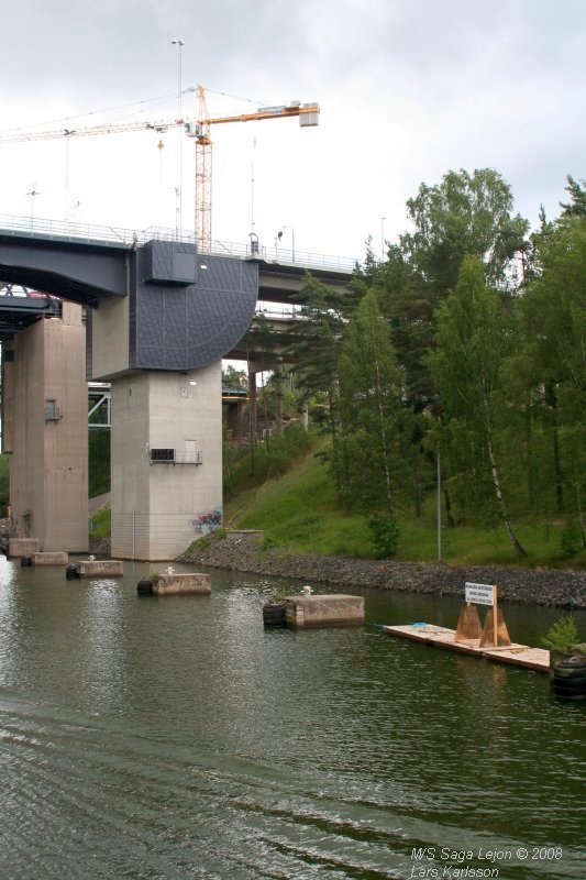 A cruise with M/S Saga Lejon, from Stockholm to Nyköping, 2008