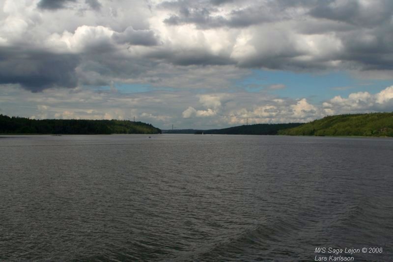 A cruise with M/S Saga Lejon, from Stockholm to Nyköping, 2008