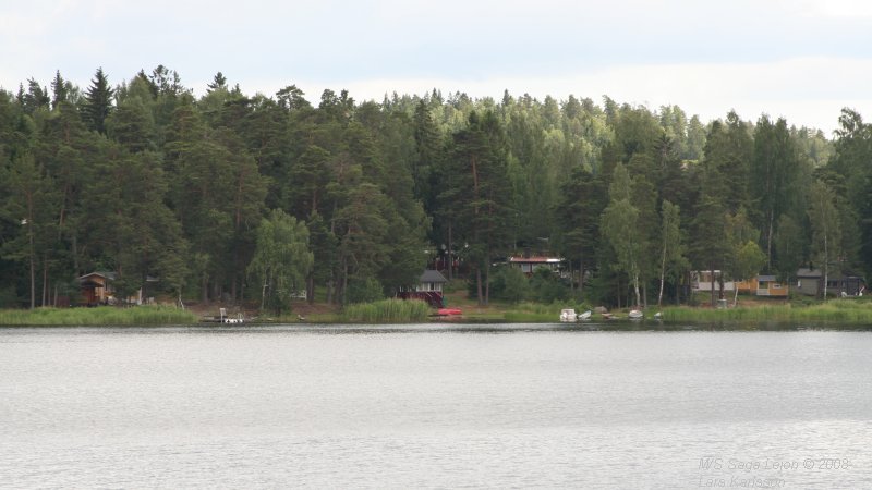 A cruise with M/S Saga Lejon, from Stockholm to Nyköping, 2008