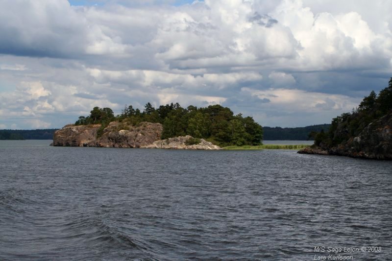 A cruise with M/S Saga Lejon, from Stockholm to Nyköping, 2008