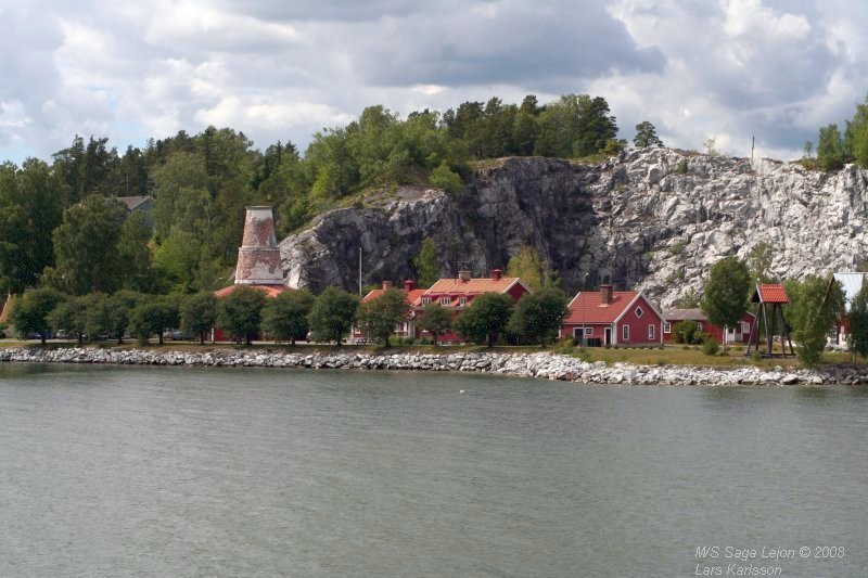 A cruise with M/S Saga Lejon, from Stockholm to Nyköping, 2008