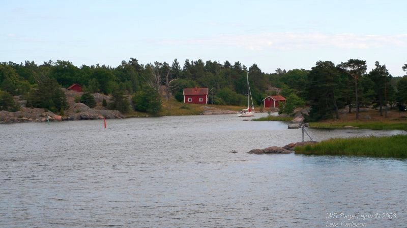 A cruise with M/S Saga Lejon, from Stockholm to Nyköping, 2008