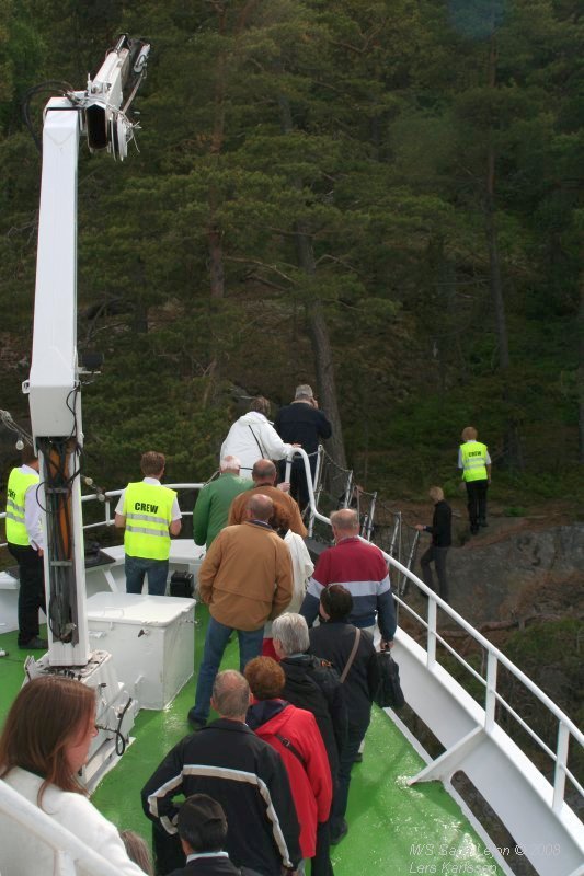 A cruise with M/S Saga Lejon, from Stockholm to Nyköping, 2008