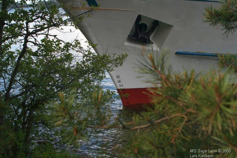 A cruise with M/S Saga Lejon, from Stockholm to Nyköping, 2008