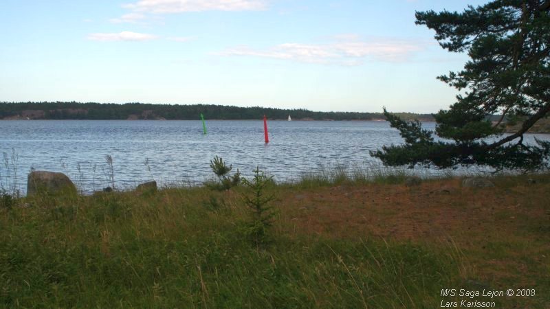 A cruise with M/S Saga Lejon, from Stockholm to Nyköping, 2008