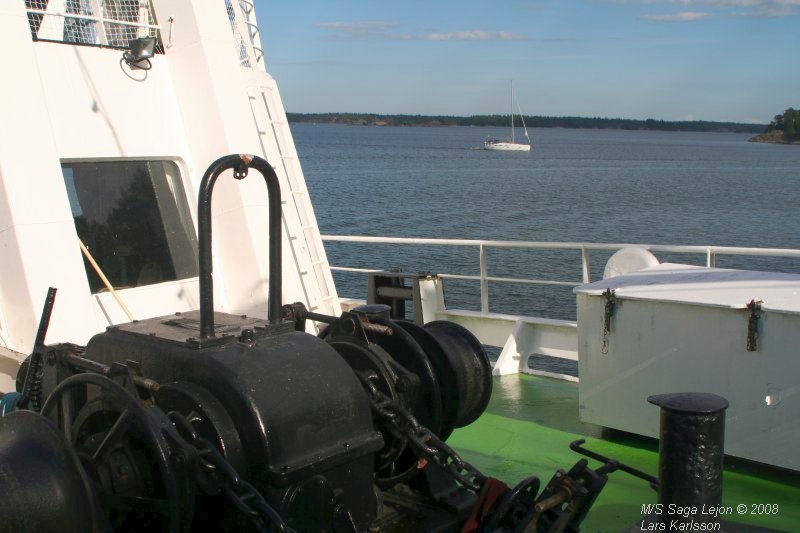 A cruise with M/S Saga Lejon, from Stockholm to Nyköping, 2008