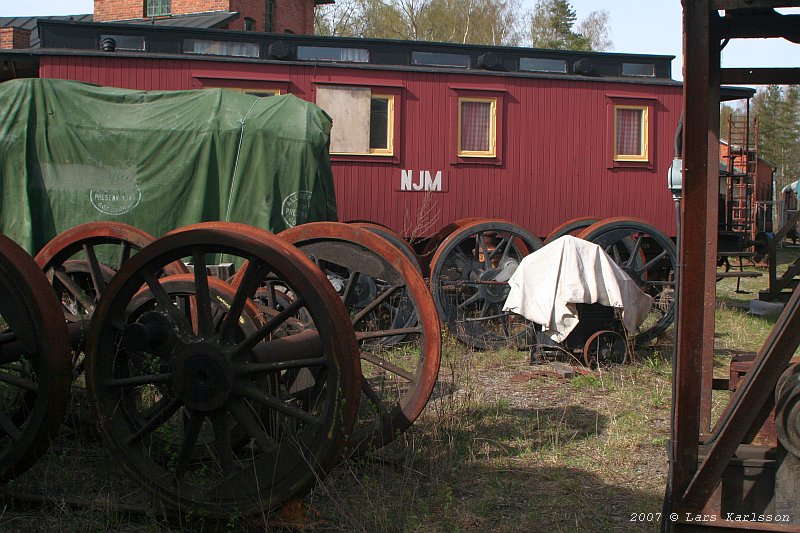 A visit to Nynärhamn's Railway Museum, Sweden 2007