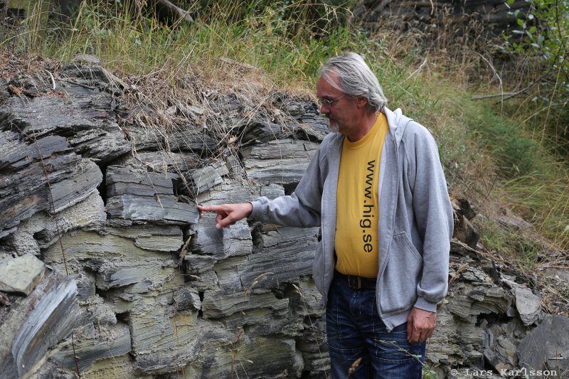 Sagittarius, geology guided tour at Öland, Degerhamn Sweden