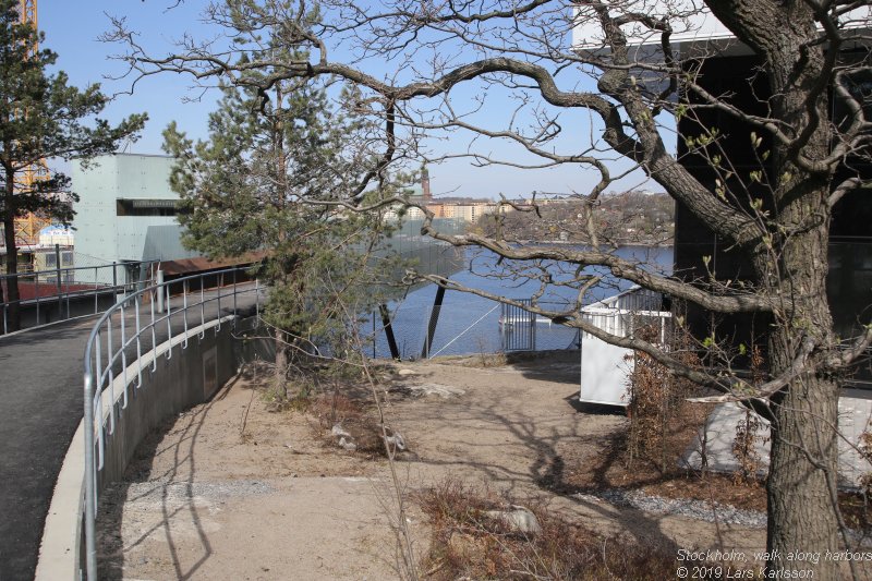 Walks along Stockholm City's harbors: From Årstadal to Eriksdal, 2019