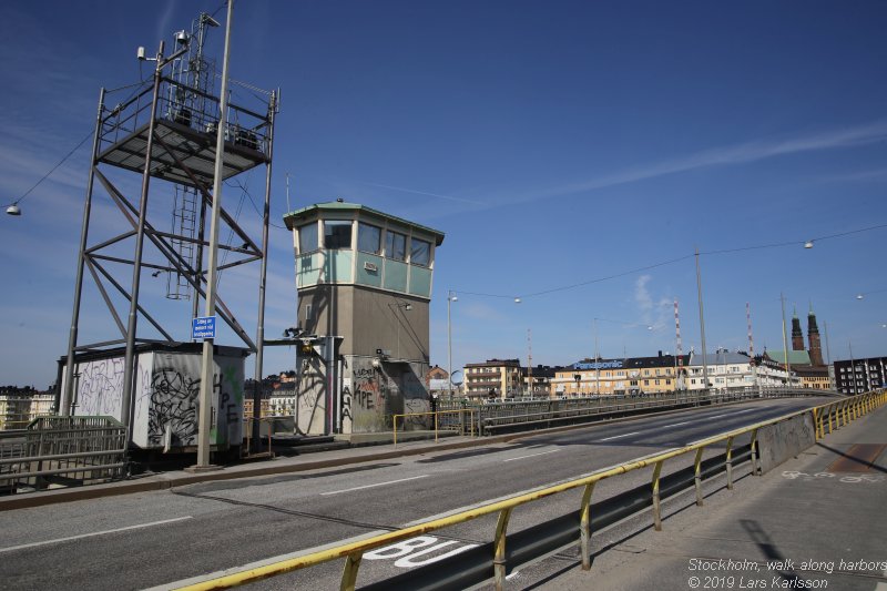 Walks along Stockholm City's harbors: From Årstadal to Eriksdal, 2019