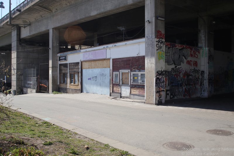 Walks along Stockholm City's harbors: From Årstadal to Eriksdal, 2019