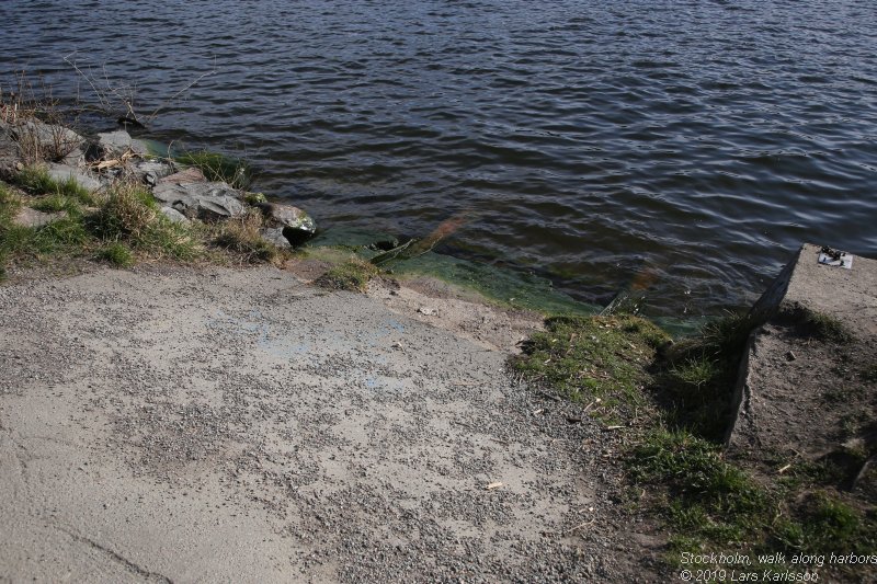 Walks along Stockholm City's harbors: From Årstadal to Eriksdal, 2019