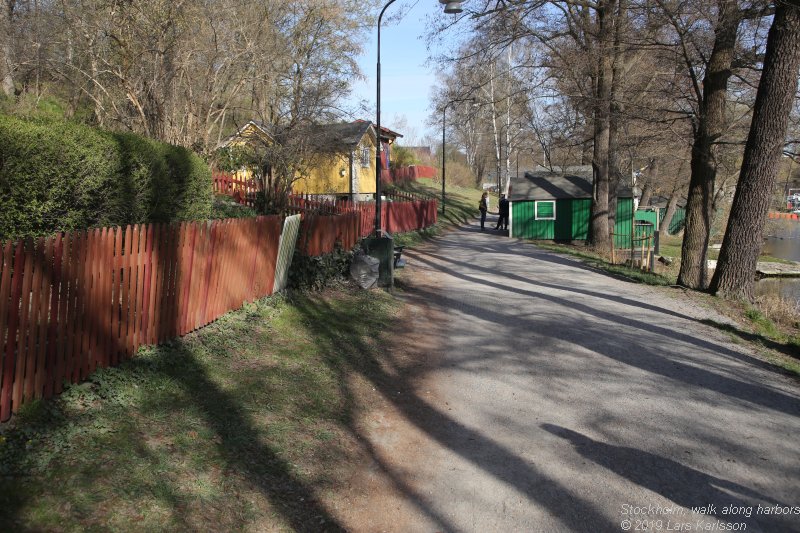 Walks along Stockholm City's harbors: From Årstadal to Eriksdal, 2019