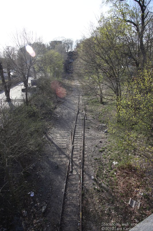 Walks along Stockholm City's harbors: From Årstadal to Eriksdal, 2019