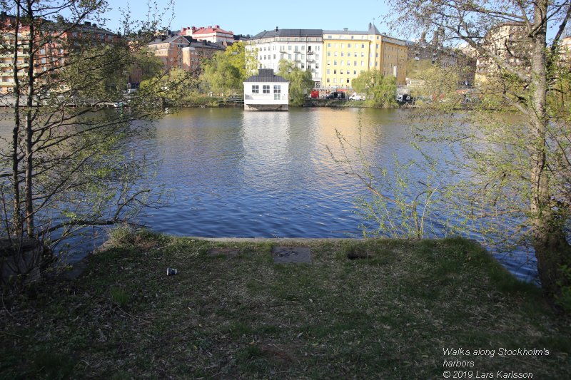 Walks along Stockholm City's harbors: From Slussen to Liljeholmen, 2019