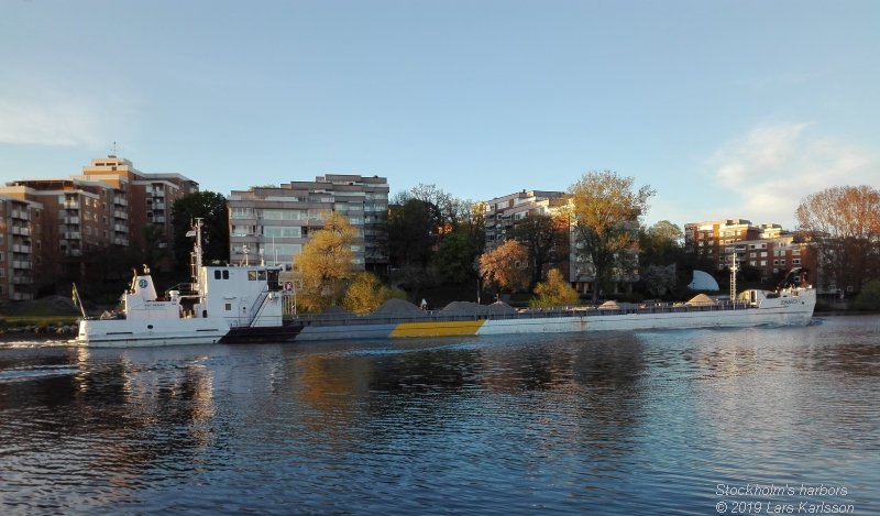 Walks along Stockholm City's harbors: From Slussen to Liljeholmen, 2019