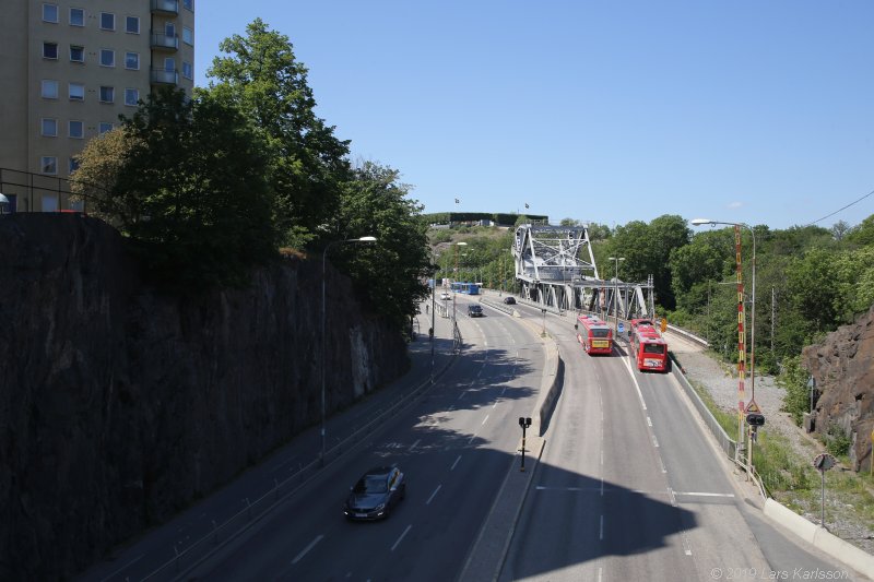 Walks along Stockholm City's harbors: From Slussen to Liljeholmen, 2019