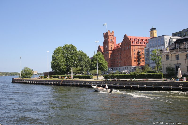 Walks along Stockholm City's harbors: From Fåfängan to Slussen, 2019