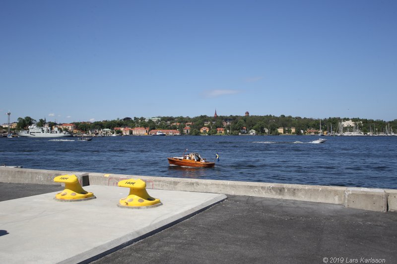 Walks along Stockholm City's harbors: From Fåfängan to Slussen, 2019