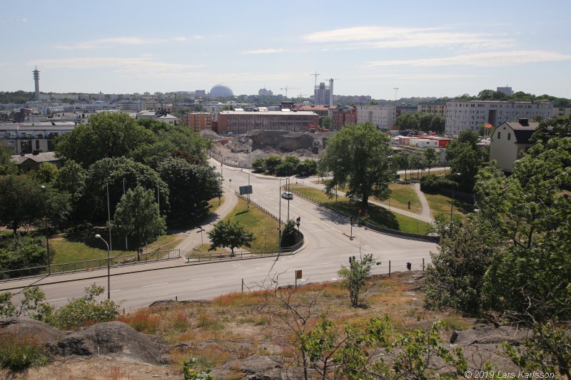 Walks along Stockholm City's harbors: From Fåfängan to Slussen, 2019