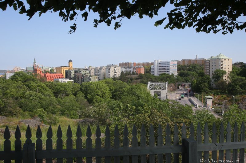 Walks along Stockholm City's harbors: From Fåfängan to Slussen, 2019