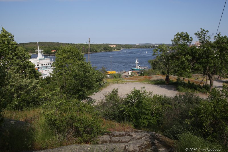 Walks along Stockholm City's harbors: From Fåfängan to Slussen, 2019