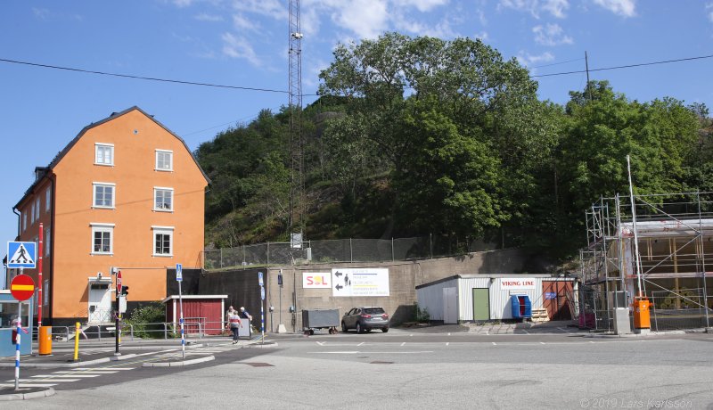 Walks along Stockholm City's harbors: From Fåfängan to Slussen, 2019