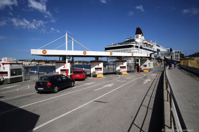 Walks along Stockholm City's harbors: From Fåfängan to Slussen, 2019