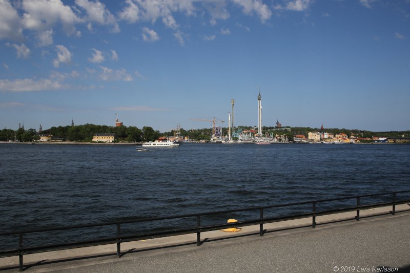 Walks along Stockholm City's harbors: From Fåfängan to Slussen, 2019