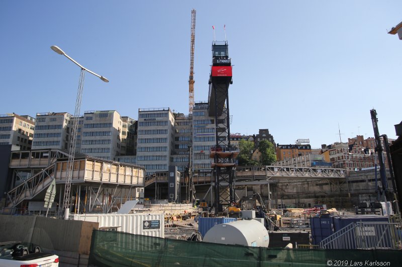 Walks along Stockholm City's harbors: From Fåfängan to Slussen, 2019