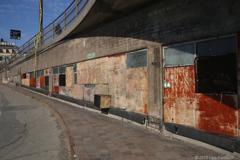 Walks along Stockholm City's harbors: From Fåfängan to Slussen, 2019