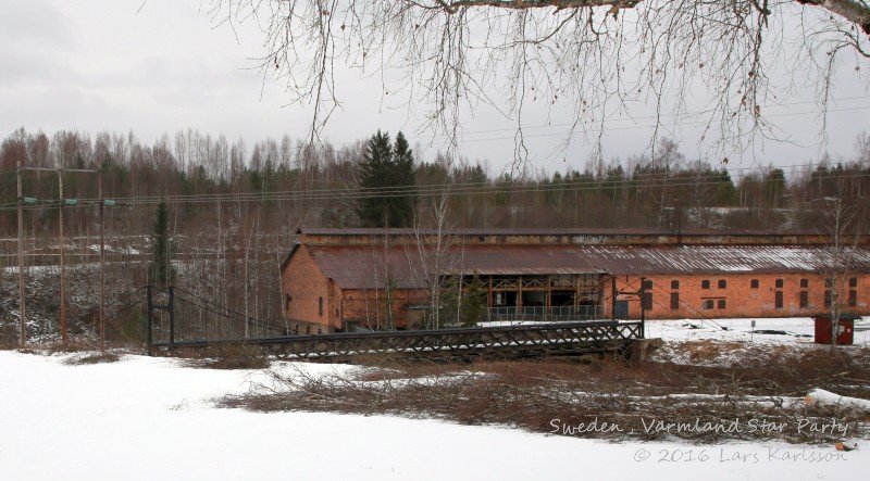 Munkfors Bruk, old factory