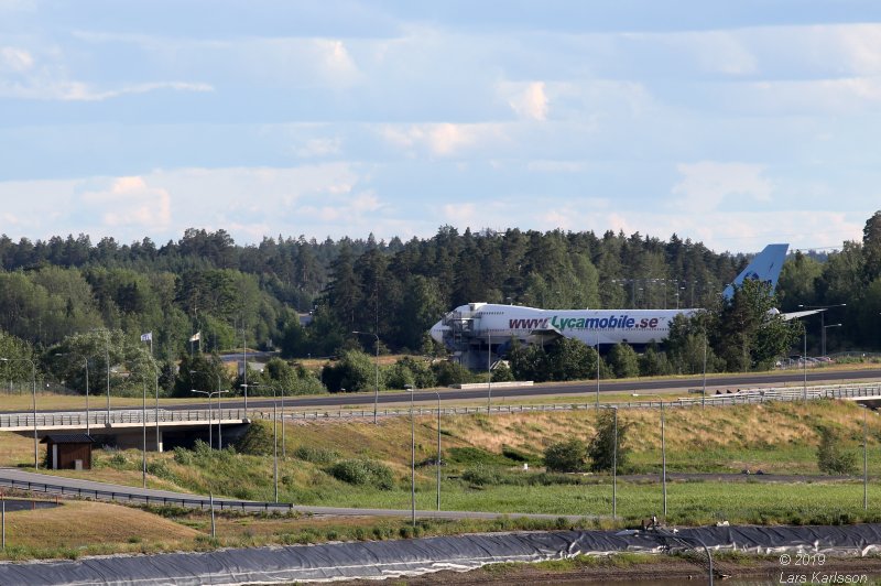 Car meeting at Mel's Garage, Enköping in Sweden 2019