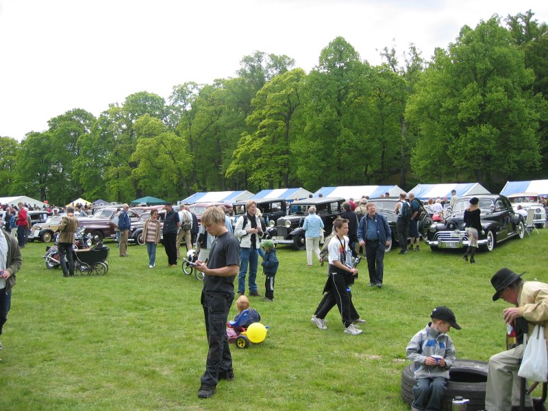 Car exhibition 2004 at Djurgården