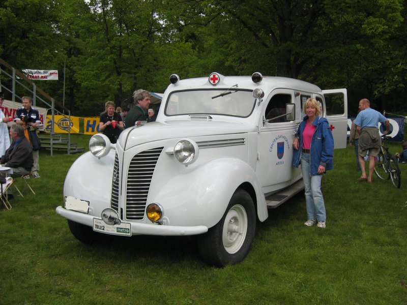 Volvo PV 824 1948, ambulance