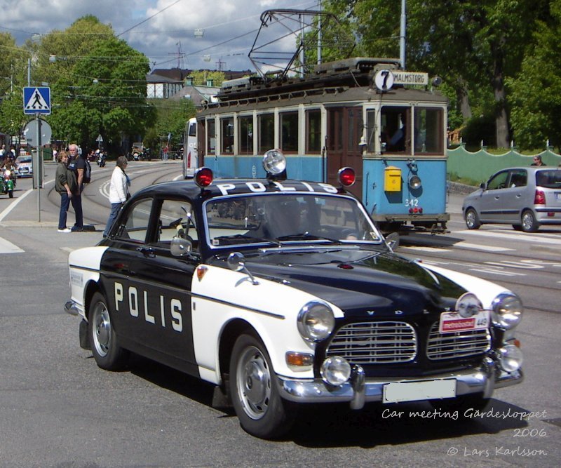 Volvo Amazon police car, 1970