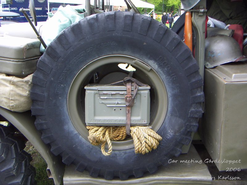 Dodge WC spare wheel, 1040s