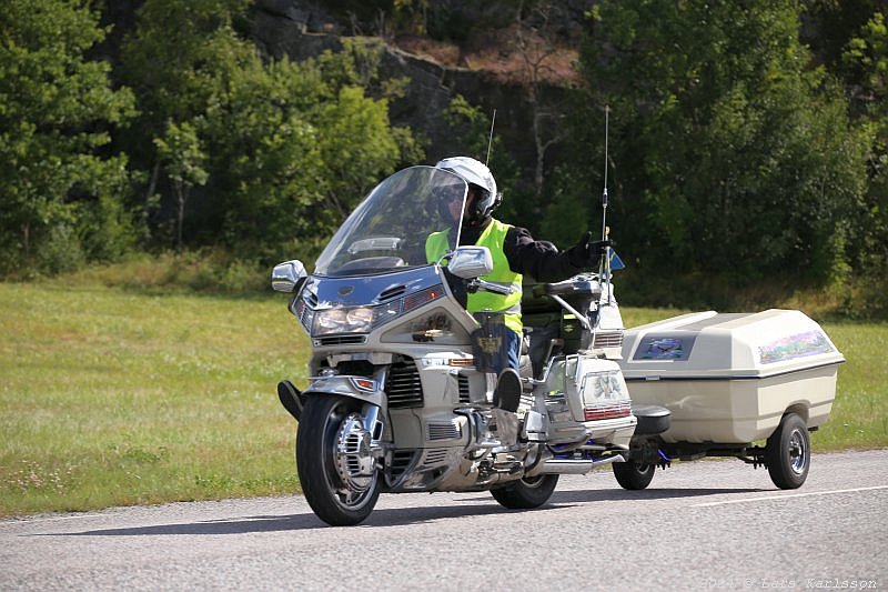 Motorcycle tour around the lake Mälaren in Sweden, Mälaren runt, 2024