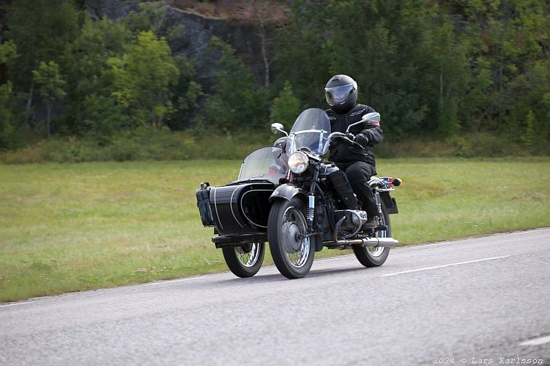 Motorcycle tour around the lake Mälaren in Sweden, Mälaren runt, 2024