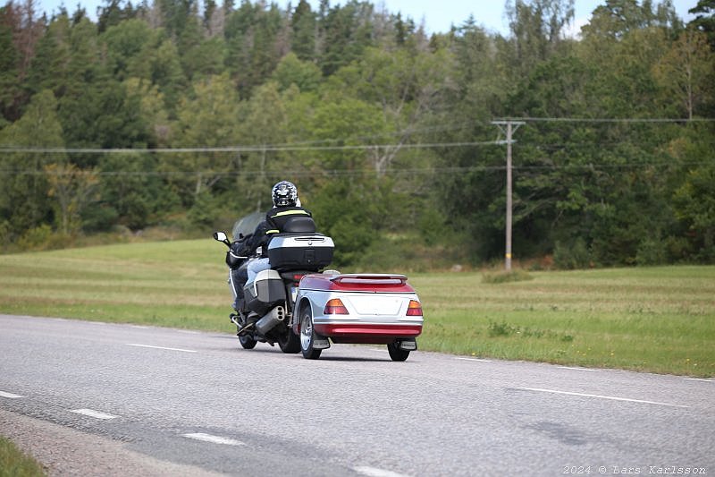 Motorcycle tour around the lake Mälaren in Sweden, Mälaren runt, 2024