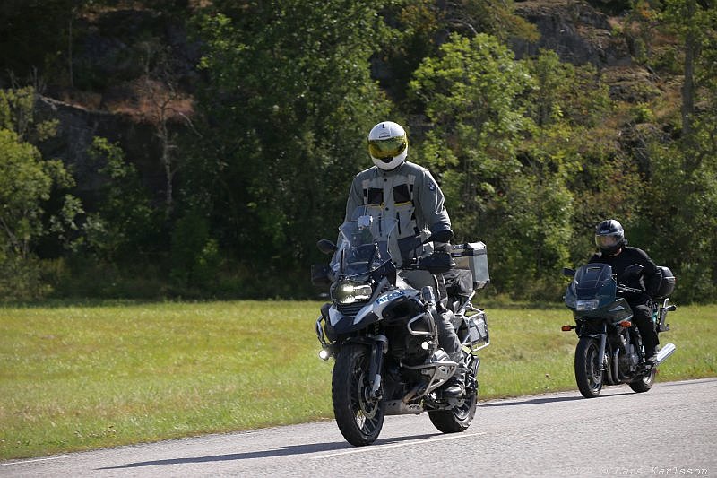 Motorcycle tour around the lake Mälaren in Sweden, Mälaren runt, 2024