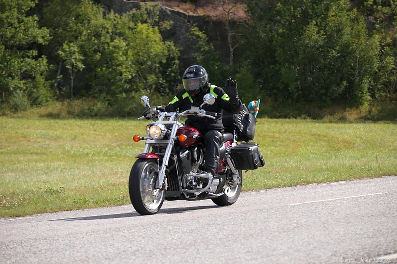 Motorcycle tour around the lake Mälaren in Sweden, Mälaren runt, 2024