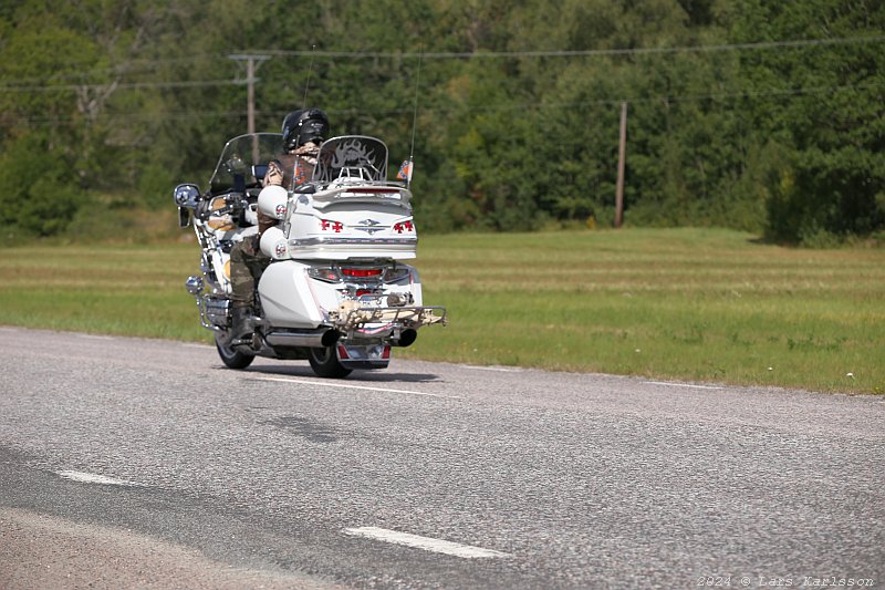 Motorcycle tour around the lake Mälaren in Sweden, Mälaren runt, 2024