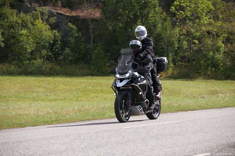 Motorcycle tour around the lake Mälaren in Sweden, Mälaren runt, 2024