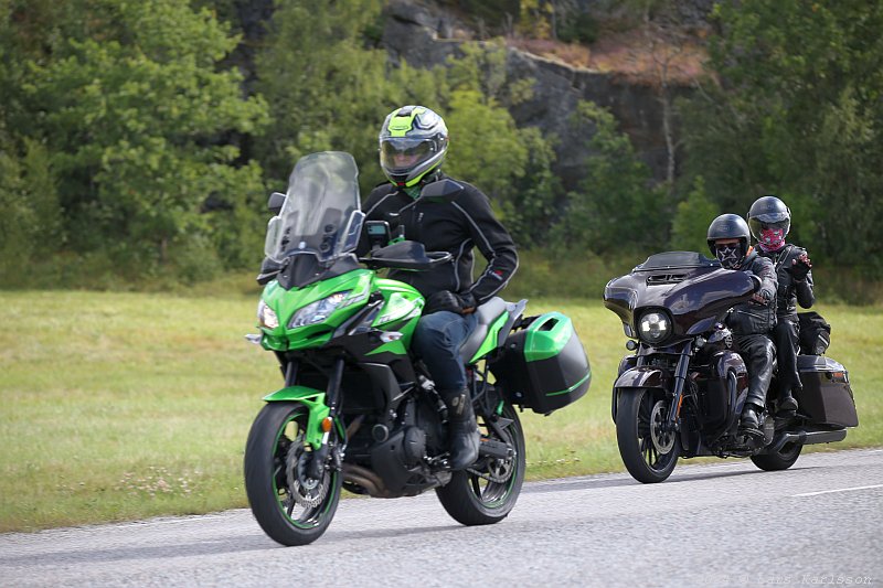 Motorcycle tour around the lake Mälaren in Sweden, Mälaren runt, 2024