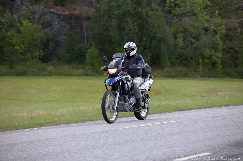 Motorcycle tour around the lake Mälaren in Sweden, Mälaren runt, 2024