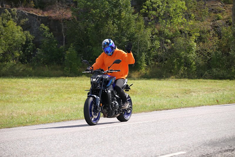 Motorcycle tour around the lake Mälaren in Sweden, Mälaren runt, 2024