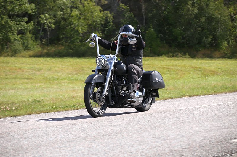 Motorcycle tour around the lake Mälaren in Sweden, Mälaren runt, 2024